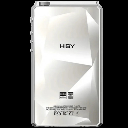 Hiby R6 III (Gen 3) 2025 Plata - Reproductor de Audio Digital Hi-Res con Dac Cs43198 Android 12