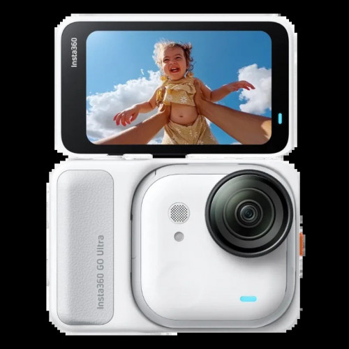 Insta360 Go Ultra Blanco 4K Hasta 70 min de autonomía - Cámara Deportiva