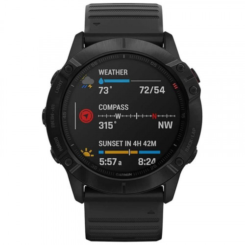 Garmin Fenix 6X Pro Premium Negro 51mm - Reloj inteligente Renovado - Estado Premium