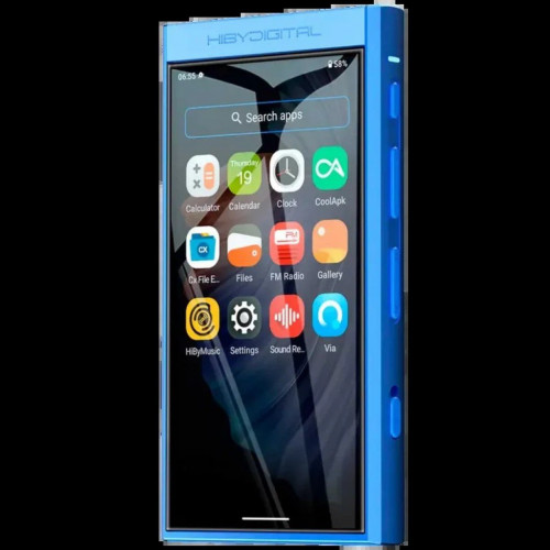 HiBy Digital M300 128Gb Azul - Reproductor Hi-Res basado en Android 13 y pantalla táctil de 4