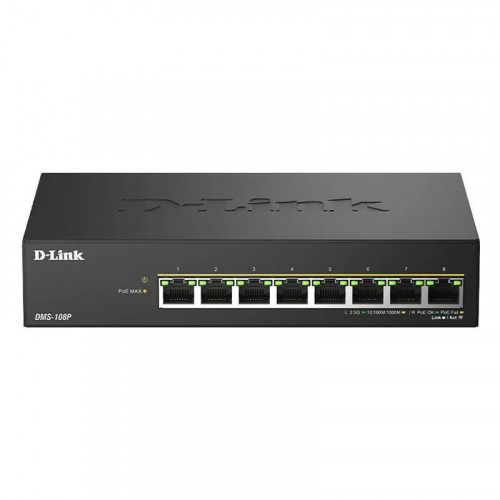 D-Link DMS-108P/E Switch 8x2.5mG PoE 230W