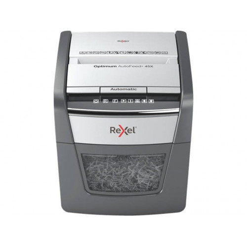 Destructora Automática REXEL Optimum AutoFeed+ 45X EU (45 hojas - Capacidad: 20 L)