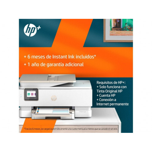 Impresora HP Envy Inspire 7920E (Multifunción - Inyección de Tinta - Wi-Fi - Instant Ink)