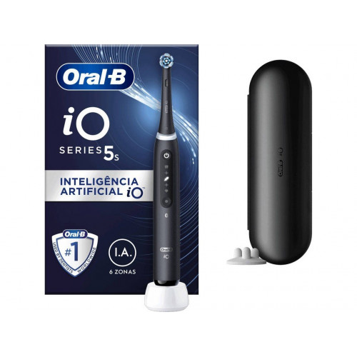 Cepillo de Dientes Eléctrico ORAL B iO 5 S Negro