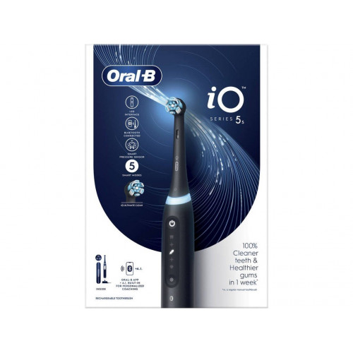 Cepillo de Dientes Eléctrico ORAL B iO 5 S Negro