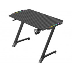 Mesa Gaming NPLAY RGB Command 2.0 (Negra - 110X60X75 cm)