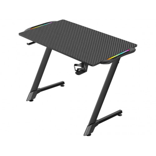 Mesa Gaming NPLAY RGB Command 2.0 (Negra - 110X60X75 cm)