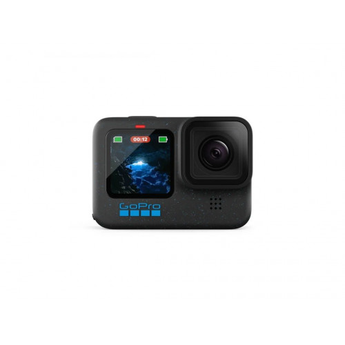 Action Cam GOPRO HERO 12 Negro (5.3K - 27 MP - Wi-Fi y Bluetooth)
