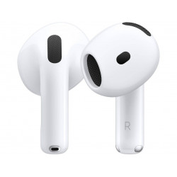 Airpods 4 APPLE (In Ear - Micrófono - Active Noise Cancelling - Blanco)