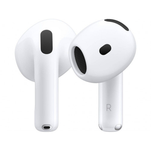 Airpods 4 APPLE (In Ear - Micrófono - Active Noise Cancelling - Blanco)