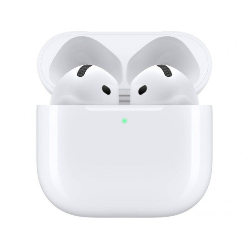 Airpods 4 APPLE (In Ear - Micrófono - Active Noise Cancelling - Blanco)