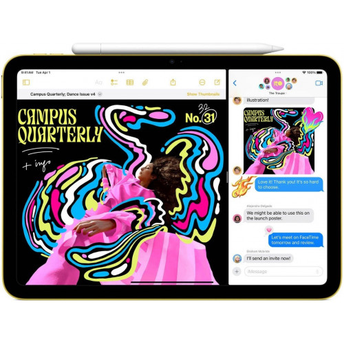 iPad APPLE (11'' - A16 - 256 GB - Wi-Fi - Azul)