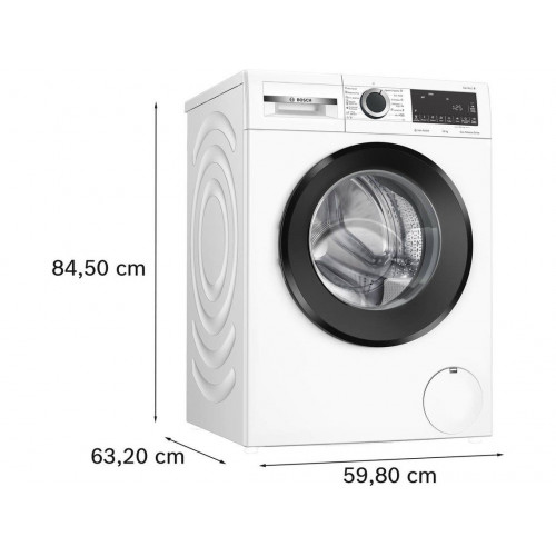 Lavadora BOSCH WGG254Z5ES (10 Kg - 1400 rpm -  Blanco)