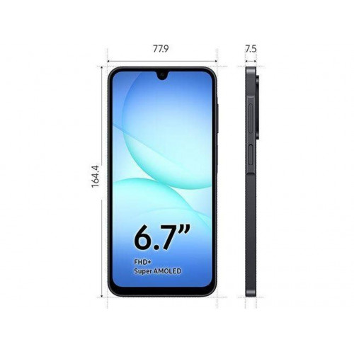 Smartphone SAMSUNG A17 LTE (6.7'' - 4 GB - 128 GB - Azul)