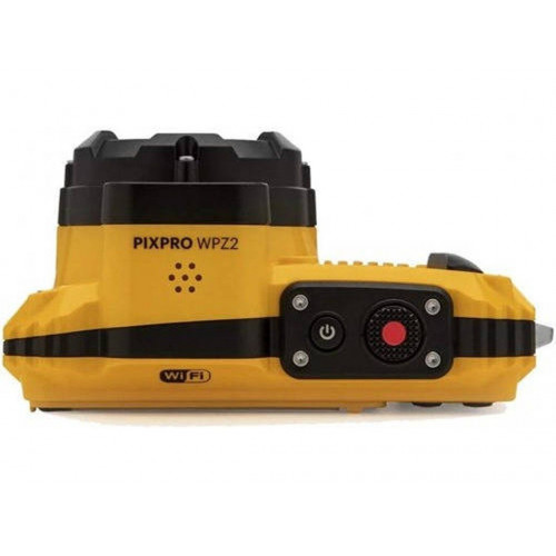Cámara compacta impermeable KODAK WPZ2 + SD 16 GB (Amarillo - 16 MP - ISO: 100  a 3200 - Zoom óptico: 4x)