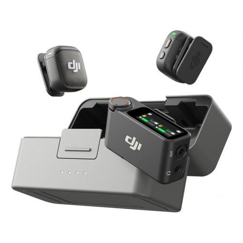 Estuche de carga para DJI Mic 3, micrófono, 2 transmisores y 1 receptor