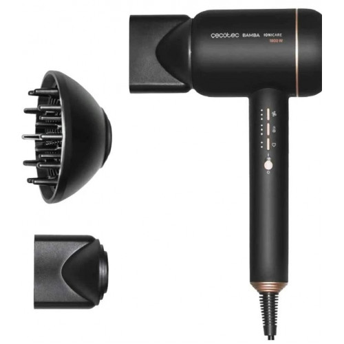 Cecotec Bamba IoniCare 6000 Rockstar Fire Secador de Pelo