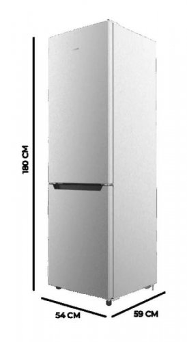 Cecotec Bolero CoolMarket Combi 250 Inox Frigorífico Combi E
