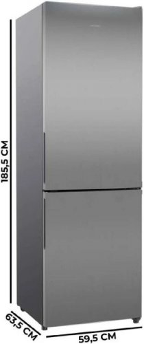 Cecotec Bolero CoolMarket Combi 322i Inox D Frigorífico Combi