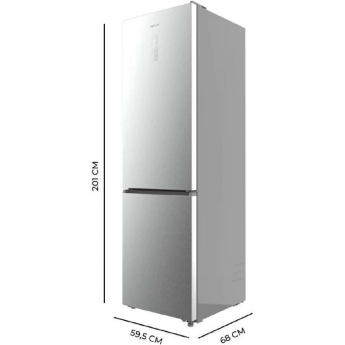Cecotec Bolero CoolMarket Combi 456 Inox E Frigorífico Combi