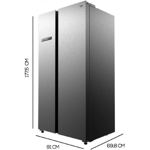 Cecotec Bolero CoolMarket SBS 592 Inox Frigorífico Americano