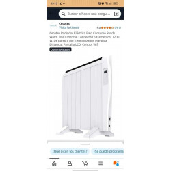 Cecotec Emisor Térmico Ready Warm 1800 Thermal Connected