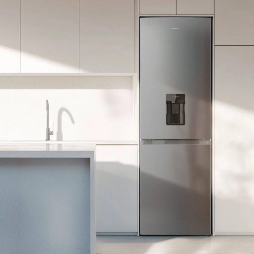 Cecotec Frigorífico Combi 2 Puertas Con Dispensador de Agua Bolero CoolMarket Combi 296 DF WD Dark E