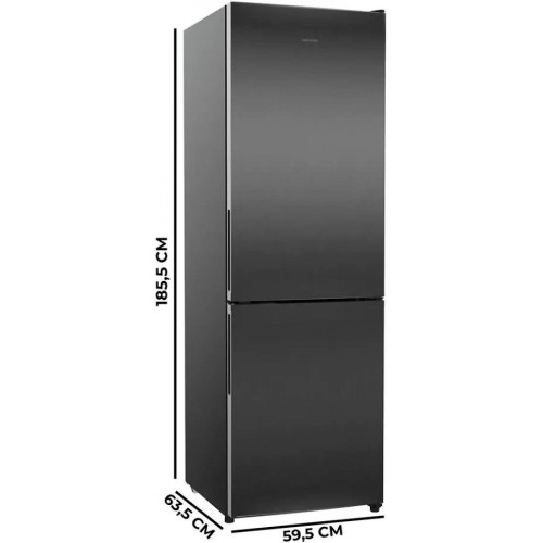 Cecotec Frigorífico Combi 322l Bolero CoolMarket Combi 322i Dark D. 185,5cm