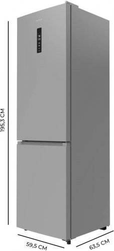 Cecotec Frigorífico Combi 335l No Frost Bolero Coolmarket Combi 335