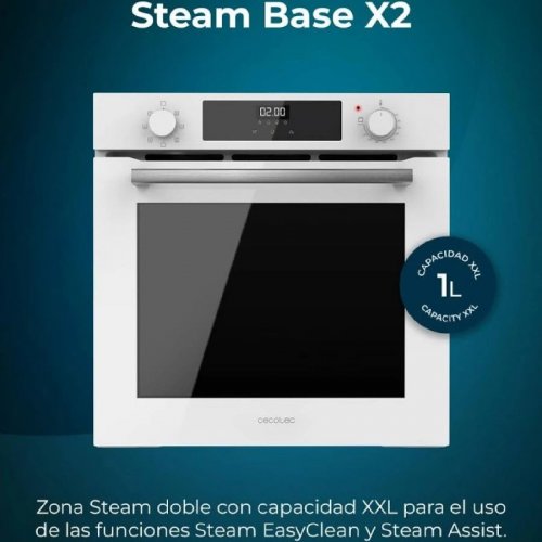 Cecotec Horno Multifunción Bolero Hexa M226000 Glass White A