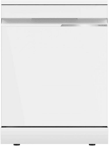 Cecotec Lavavajillas Libre Instalación 60cm 16 Servicios con WiFi Bolero Aguazero 7000 Matt White Glass Connected. Motor