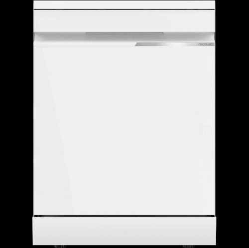 Cecotec Lavavajillas Libre Instalación 60cm 16 Servicios con WiFi Bolero Aguazero 7000 Matt White Glass Connected. Motor