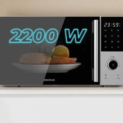 Cecotec Microondas Digital con Grill 25L Proclean 2500. 850W