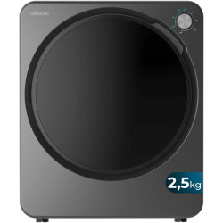 Cecotec Mini Secadora de Evacuación 2,5Kg Bolero DressCode Dry 3150V Dark. 950w