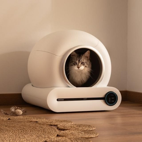 CECOTEC PUMBA 8500 CLEANKITTY SMART Blanco - Arenero Para Gatos