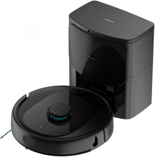 Cecotec Robot Aspirador Y Friegasuelos Con Base Autovaciado Conga 9590 Spin Revolution Ultra Power Home. 10000pa