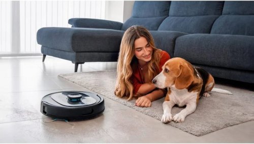 Cecotec Robot Aspirador Y Friegasuelos Con Base Autovaciado Conga 9590 Spin Revolution Ultra Power Home. 10000pa