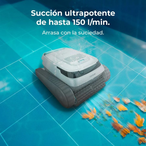 Cecotec Robot limpiafondos Conga Pooldroid 5000 TotalClean Pearl