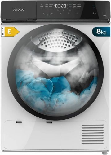 Cecotec Secadora Bomba de Calor 8kg Bolero DressCode Dry 8400