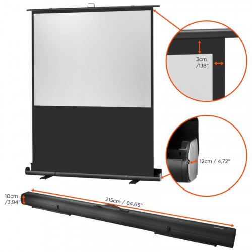 Celexon Mobile Professional Plus Pantalla de Proyección Portátil 200x113cm