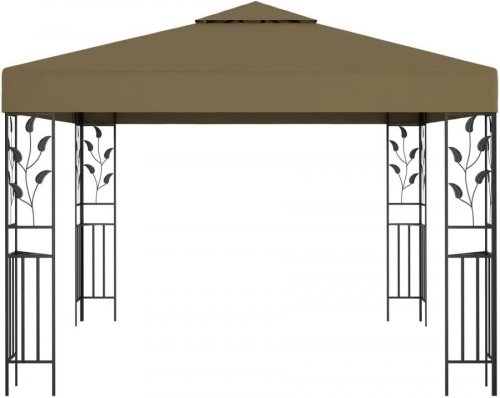Cenador 3x3 m 180 g/m² vidaXL