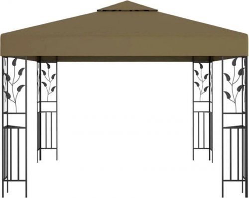 Cenador 3x3 m 180 g/m² vidaXL