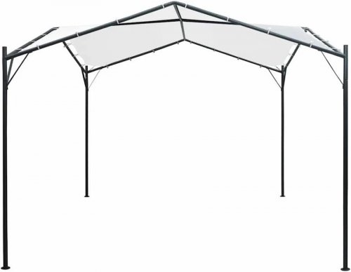 Cenador Blanco 3x3x2,6 m 180 g/m² vidaXL