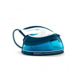 Centro de planchado Philips PerfectCare Compact GC7840/20 con Tecnología OptimalTemp Azul