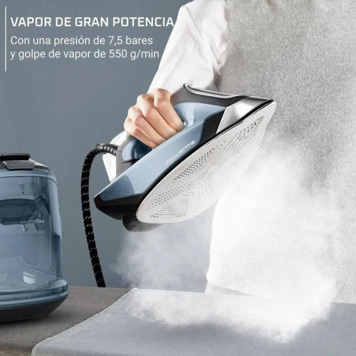 Centro de planchado Rowenta 2800W 8Bar Azul vr9031f0