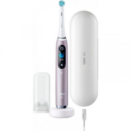 Cepillo de Dientes Magnetico Oral-B iO Series 9N Rose Quartz 7 Modos 2 Cabezales Sensor Presión Temporizador Estuche
