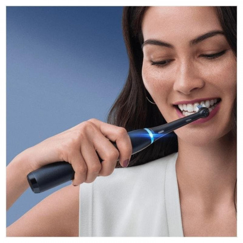 Cepillo de Dientes Oscilante Rotativo Braun Oral-B iO Series 4 Duo 6 Modos 2 Cabezales Sensor de Presión Temporizador Estuche