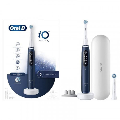 Cepillo de Dientes Oscilante Rotativo Oral-B iO 7S 5 Modos 2 Cabezales Sensor Presión