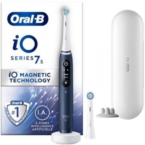 Cepillo de Dientes Oscilante Rotativo Oral-B iO 7S 5 Modos 2 Cabezales Sensor Presión