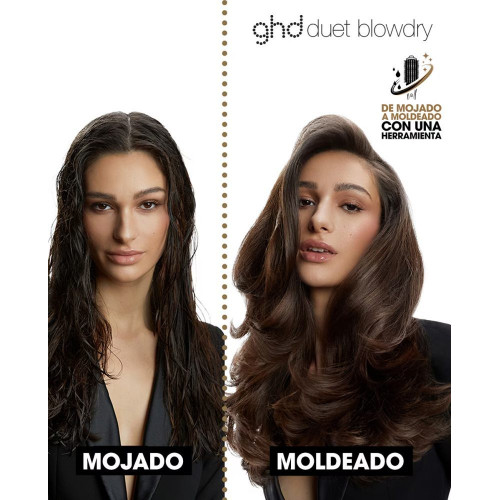 Cepillo secador 2 en 1 ghd duet blowdry black
